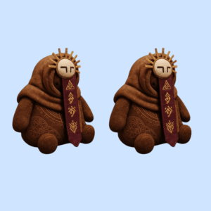 Clair Obscur Esquie Plush 2PCS