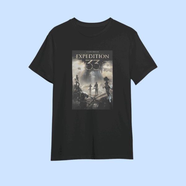 Expedition 33 Cover Art Black T Shirt